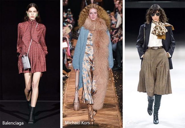 Tendenza Moda abbigliamento inverno 2019 2020 anni 70 Tendenza Moda abbigliamento inverno 2019 2020 anni 70