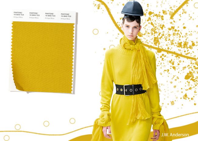 Verde Giallo Antique Moss Colore Moda Inverno 2019 2020 Verde Giallo Antique Moss Colore Moda Inverno 2019 2020