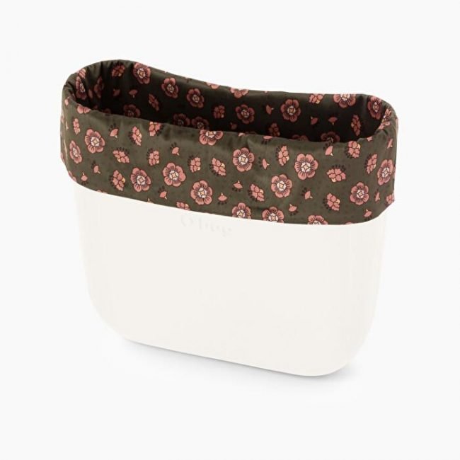 Bordo borsa o bag in tessuto con garofani collezione autunno inverno 2019 2020 Bordo borsa o bag in tessuto con garofani collezione autunno inverno 2019 2020