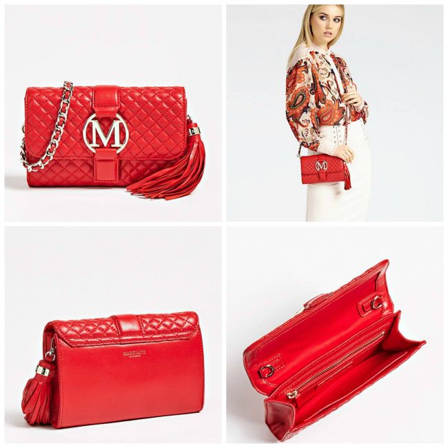 Borsetta a tracolla in vera pelle Marciano inverno 2019 2020 Borsetta a tracolla in vera pelle Marciano inverno 2019 2020