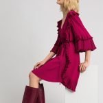 Elegante e femminile abito Twinset autunno inverno 2019 2020 prezzo 275 euro
