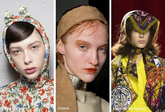 Foulard per capelli moda inverno 2019 2020 Foulard per capelli moda inverno 2019 2020