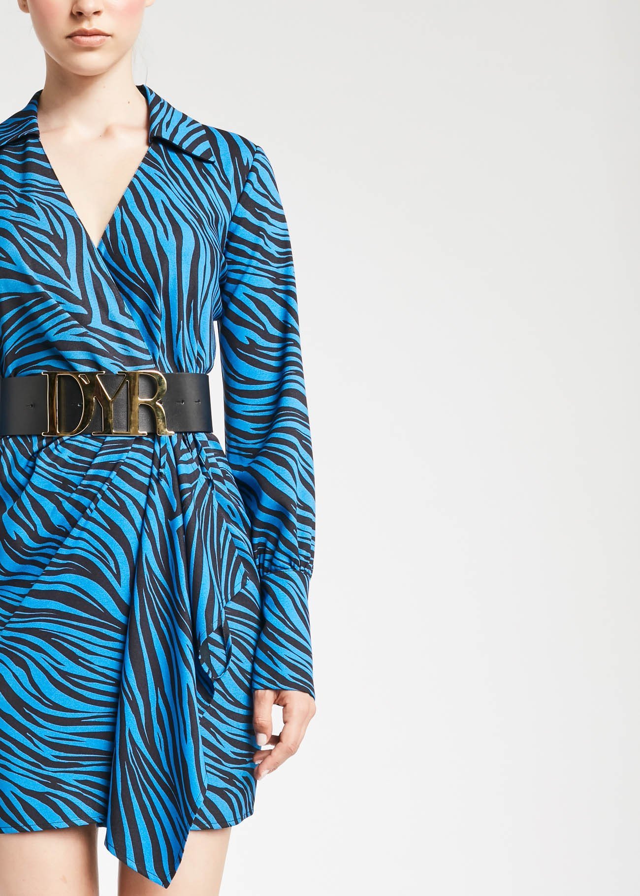 Vestito animalier Denny Rose inverno 2019 2020