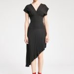 Abito con gonna plisse Denny Rose inverno 2019 2020 prezzo 139 euro
