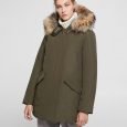 Arctic Parka Woolrich FR donna inverno 2019 2020 prezzo 700 euro colore dark green