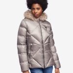 Blauer nuovo giubbotto donna inverno 2020 colore grigio chiaro
