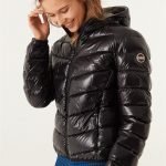 Bomber lucido nero Colmar donna inverno 2019 2020