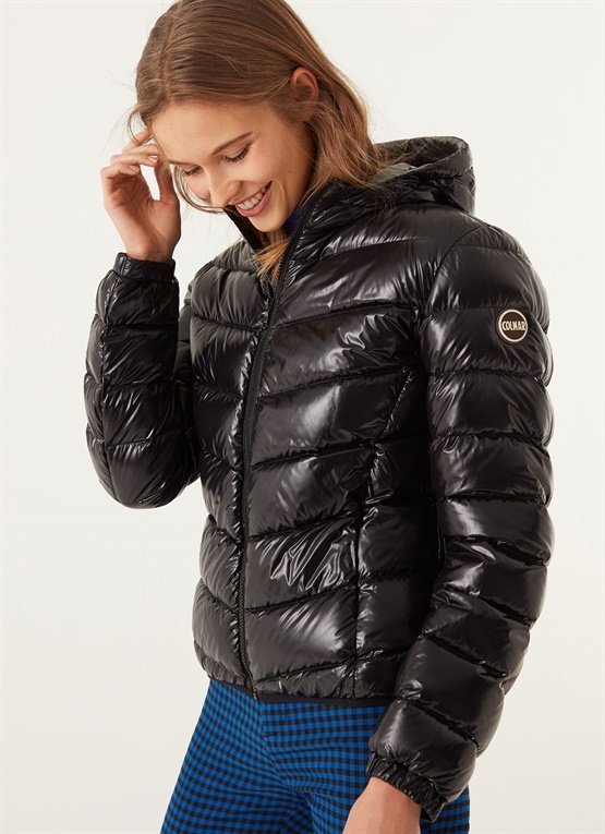 Bomber lucido nero Colmar donna inverno 2019 2020