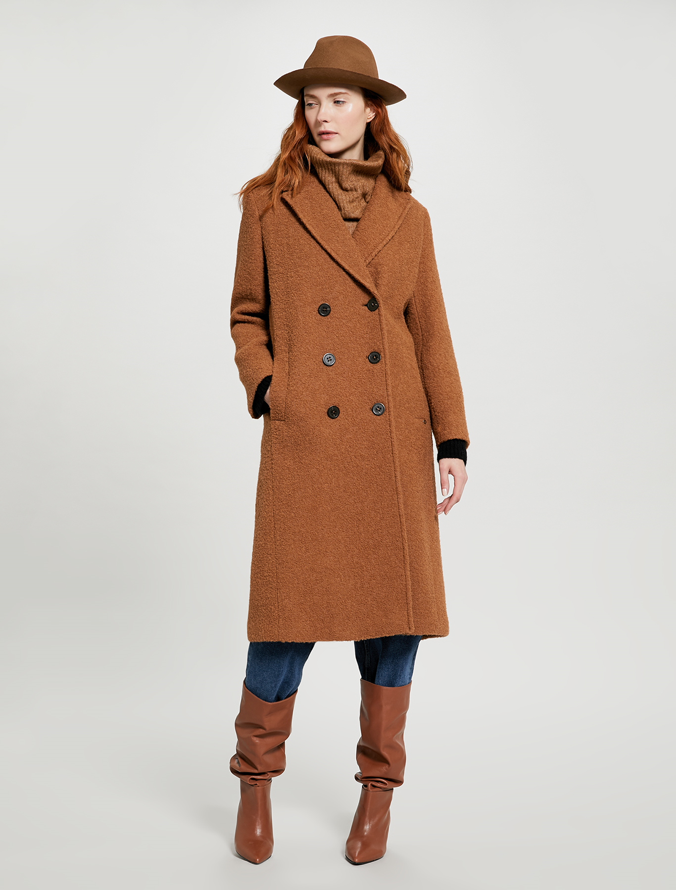Cappotto Pennyblack in lana boucle inverno 2019 2020 prezzo 385 euro