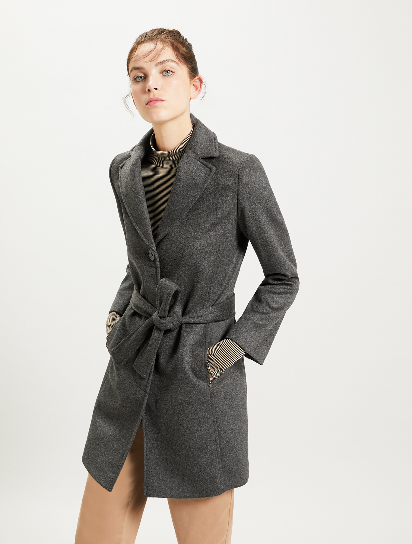 Cappotto color grigio prezzo 289 euro modello Apollo