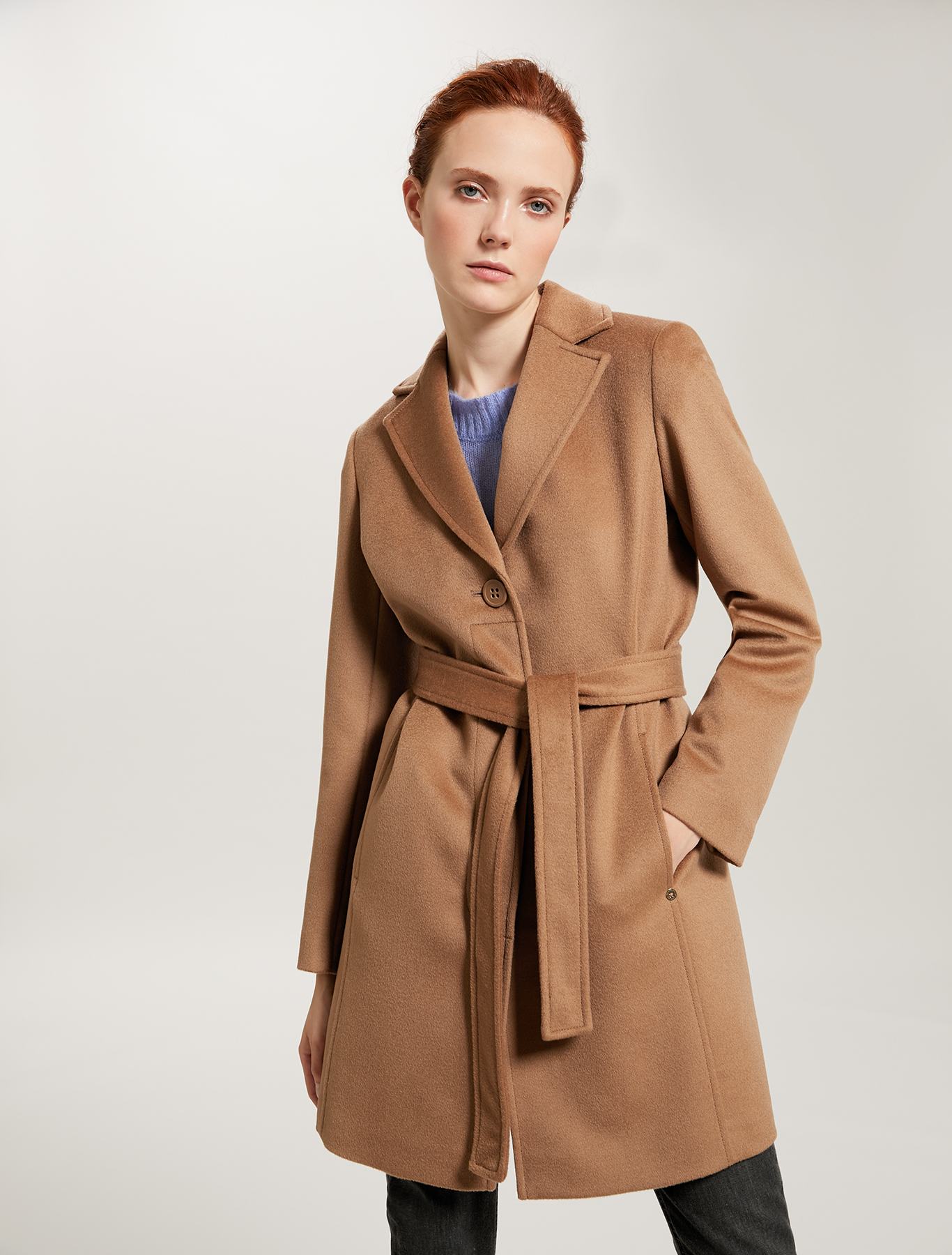 Cappotto con cintura in vita Pennyblack inverno 2020 prezzo 289 euro