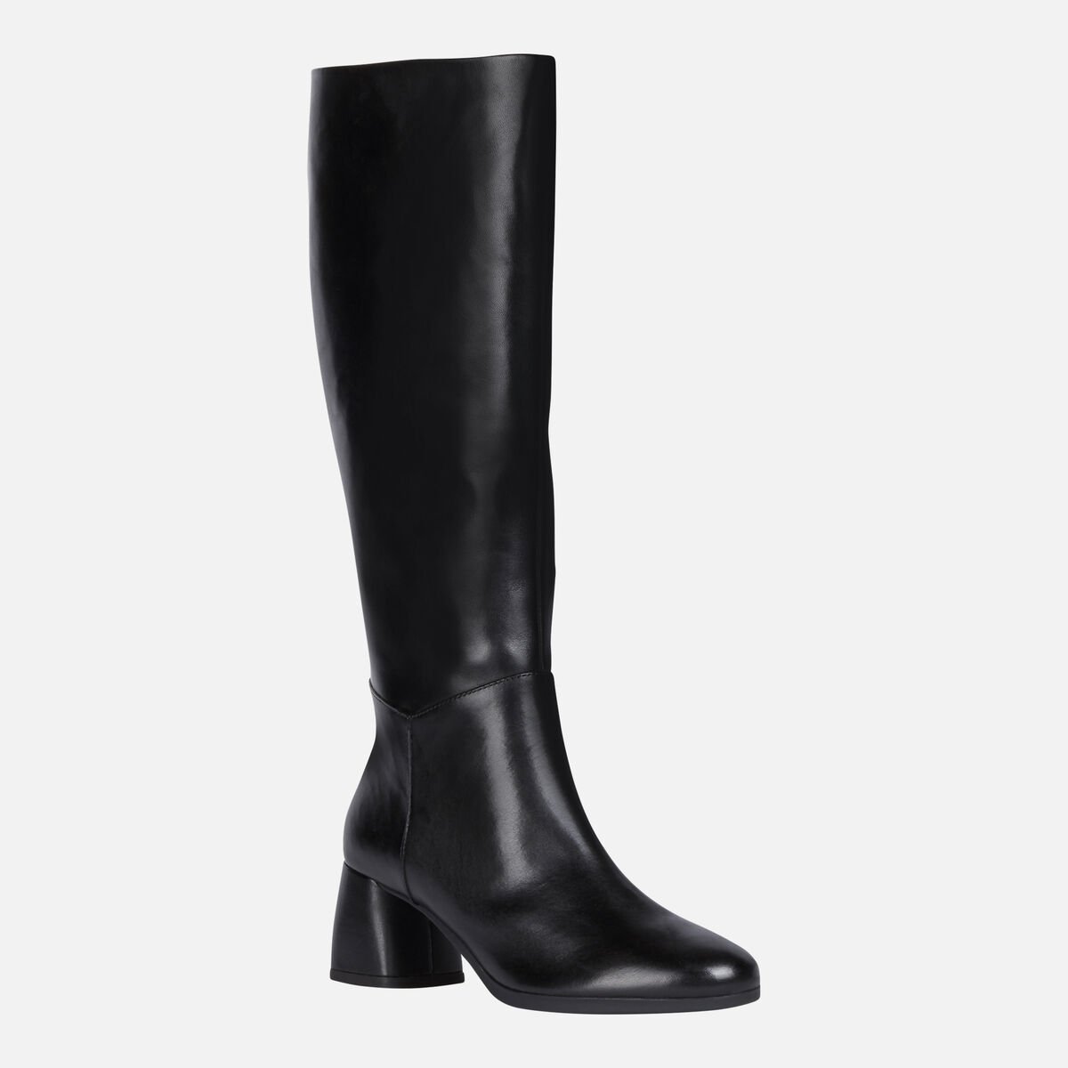 Comodo stivale tacco medio grosso Geox modello Kalinda prezzo 179 euro