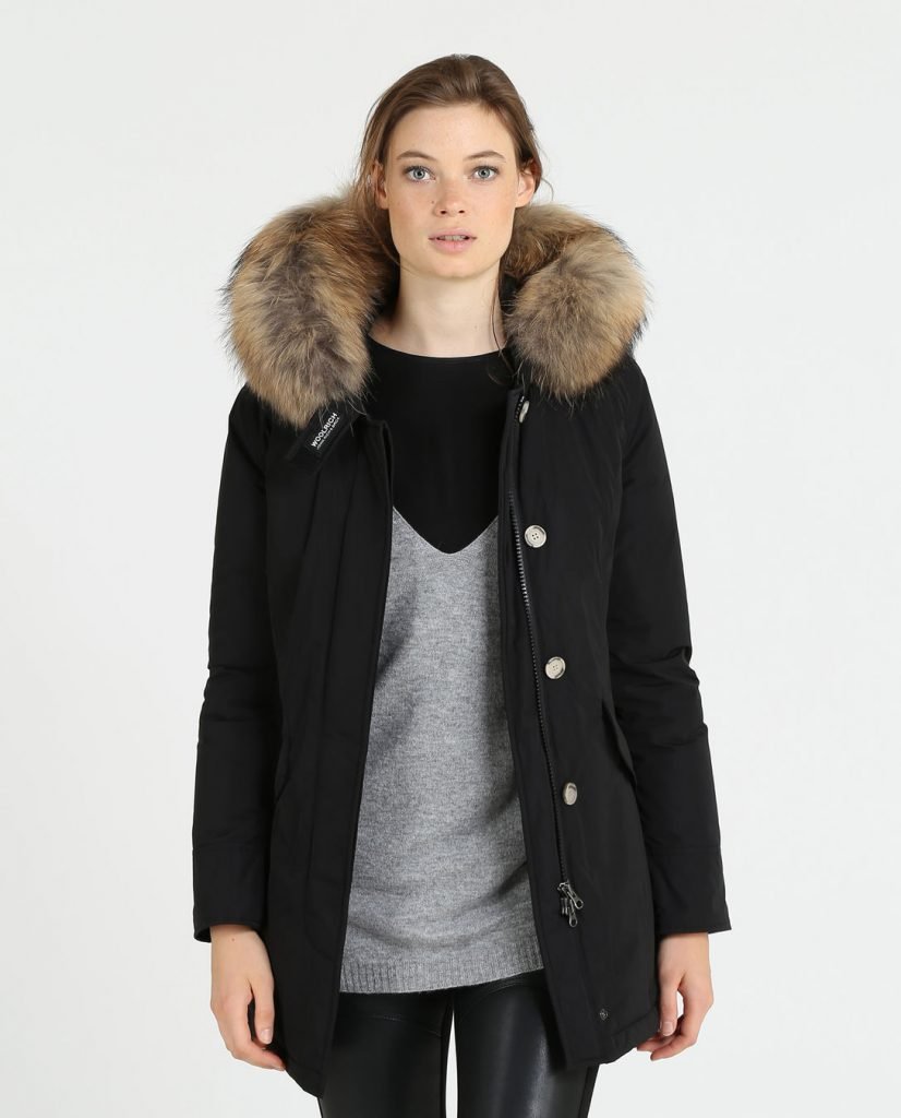 Luxury Arctic Parka Woolrich donna con pelliccia inverno 2019 2020