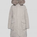 Military Parka Fox Woolrich Inverno 2020 colore Coffee Liquer