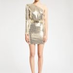 Mini dress monospalla per Capodanno 2020 Denny Rose