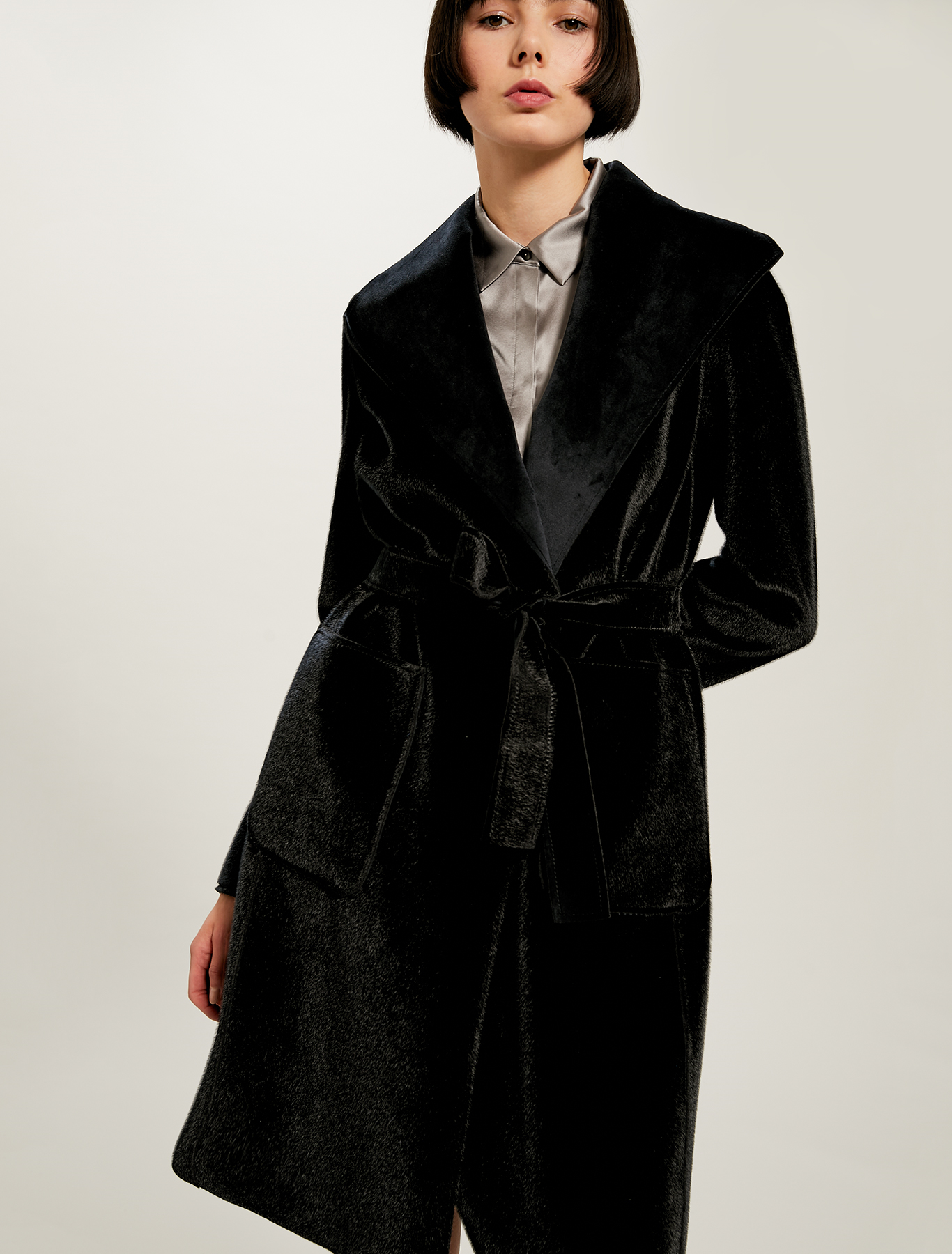 Pennyblack cappotto reversibile in ecopelliccia e in velluto inverno 2020 prezzo 229 euro