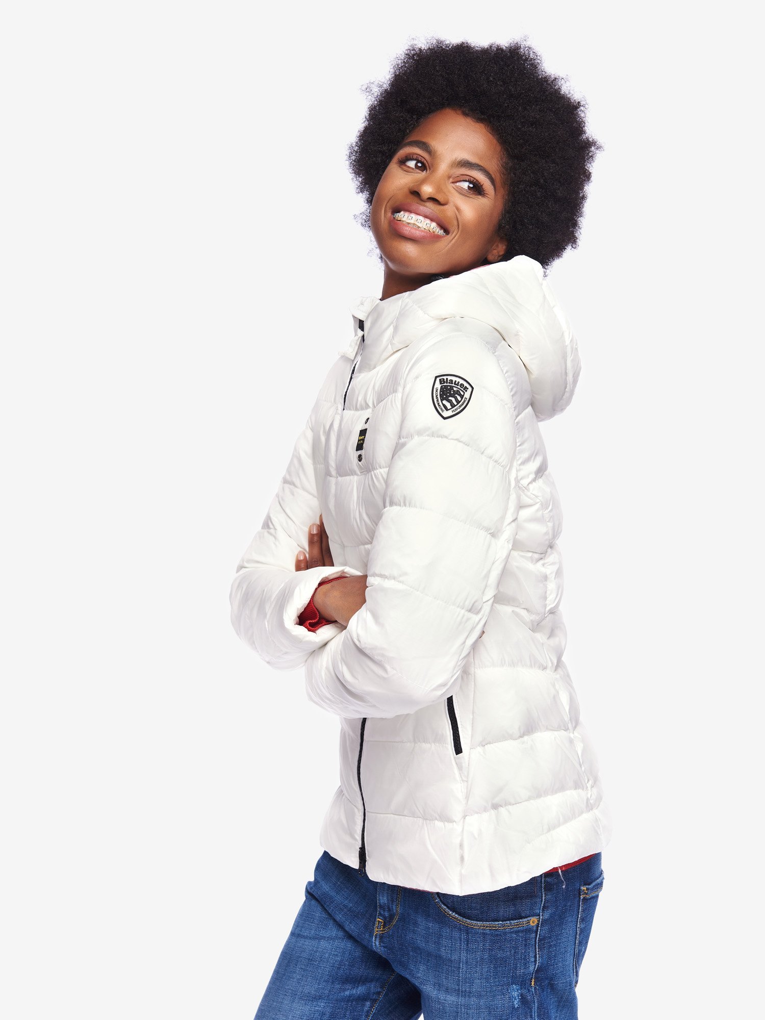 Piumino 100 grammi Blauer bianco inverno 2019 2020