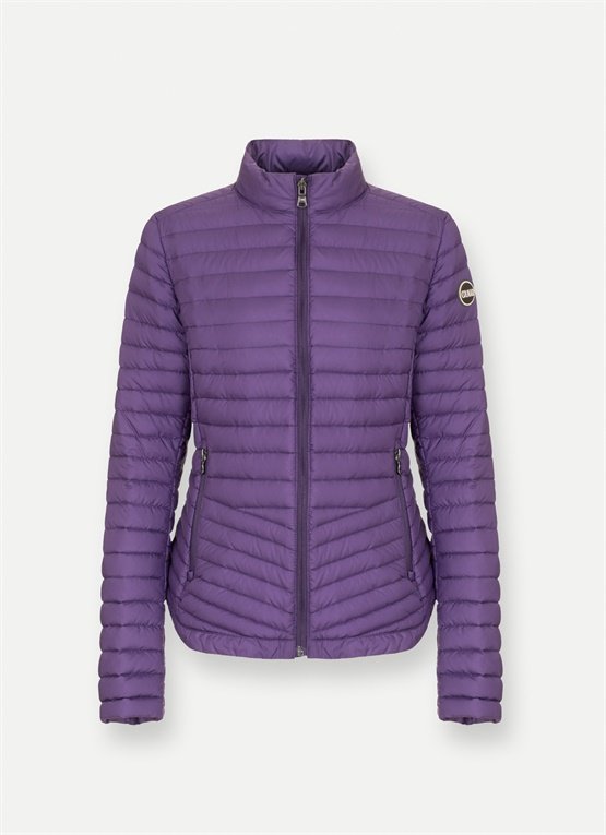 Piumino 100 grammi leggero donna Colmar nuovo colore viola syrup