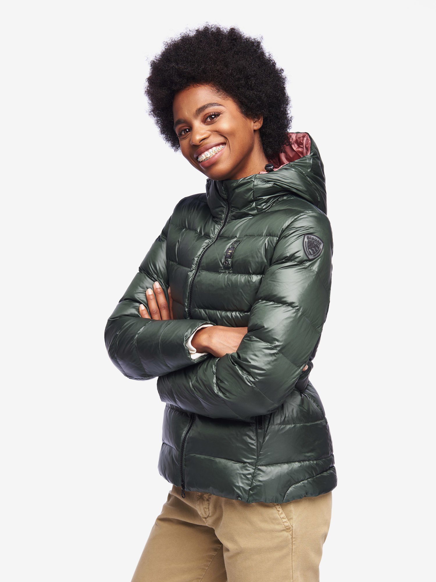 Piumino corto donna Blauer inverno 2019 2020 prezzo 238 euro