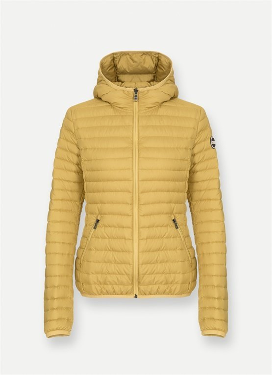 Piumino leggero 100 grammi Colmar colore giallo rich autunno inverno 2019 2020