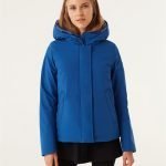 Piumino liscio Colmar collezione inverno 2019 2020 colore Blu atlas