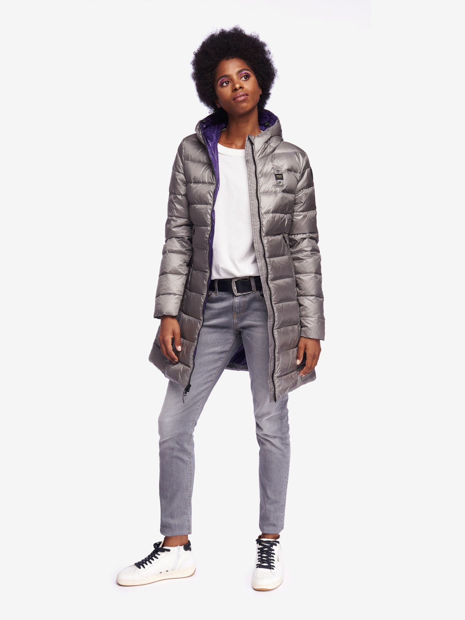 Piumino lungo Blauer donna collezione inverno 2019 2020