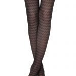 Calze Calzedonia collezione inverno 2019 2020 fantasia spina di pesce