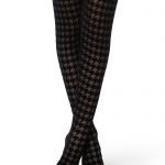 Calze Calzedonia fantasia pied de poule collezione inverno 2019 2020