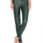Leggings effetto pelle verde Calzedonia