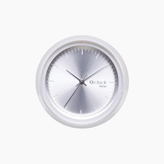Meccanismo Pearl satin bianco nuovo orologio O Clock Time Meccanismo Pearl satin bianco nuovo orologio O Clock Time
