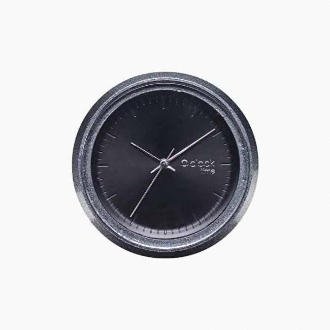 Meccanismo Pearl satin nero nuovo orologio O Clock Time Meccanismo Pearl satin nero nuovo orologio O Clock Time