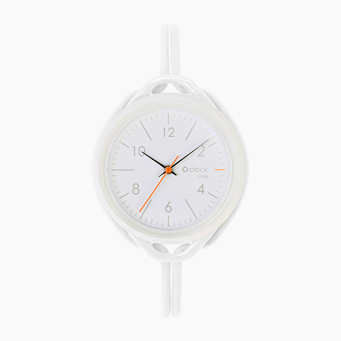 Nuovo Orologio O Clock Time Bianco di O bag