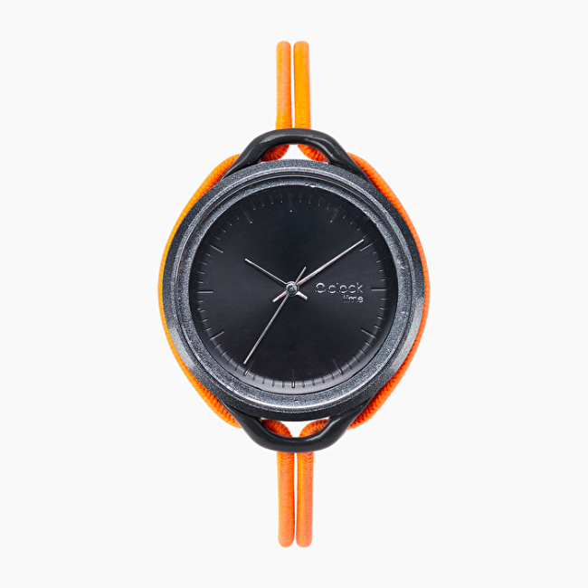 Orologio O Clock Time di O bag Arancione Orologio O Clock Time di O bag Arancione