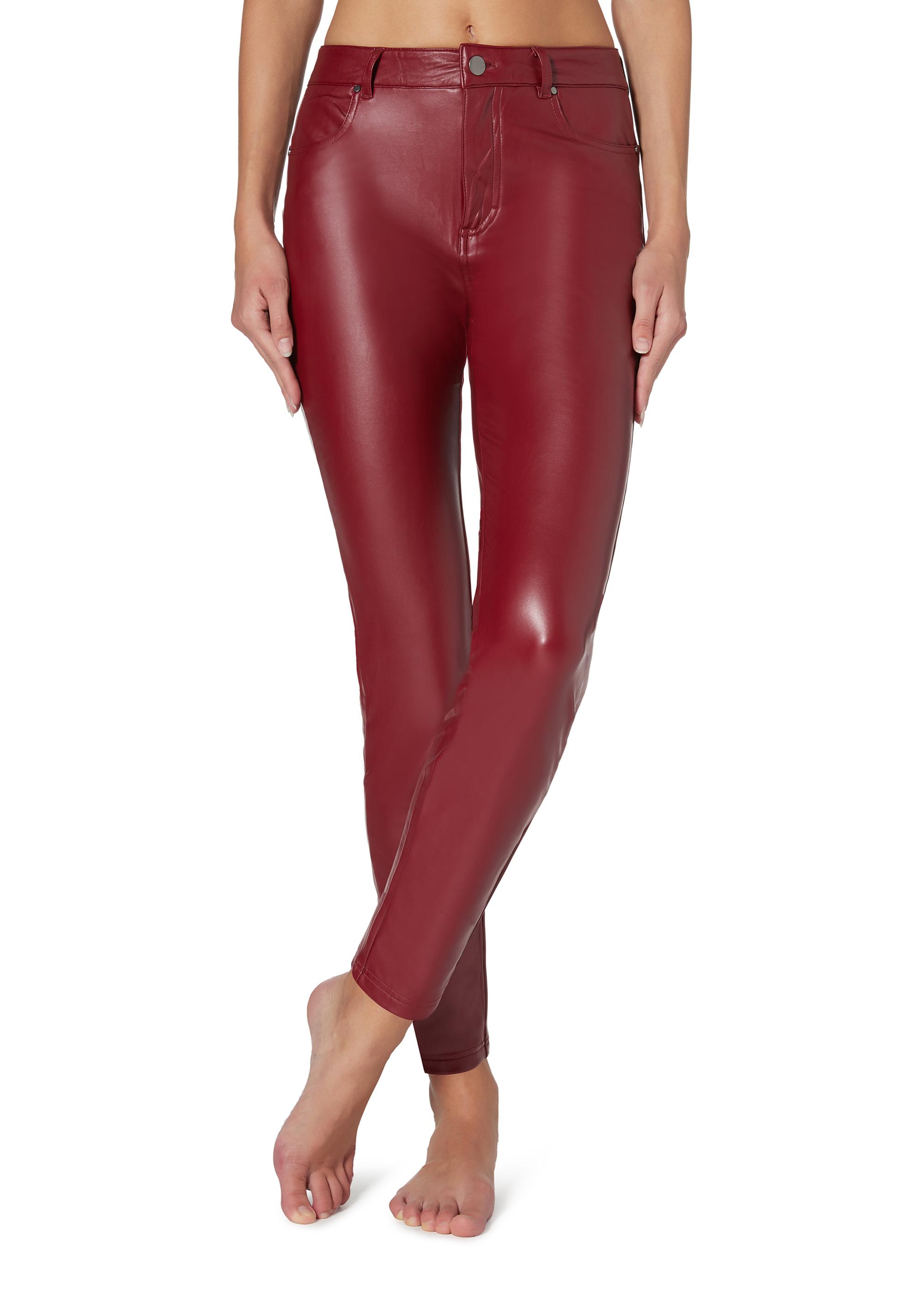 Pantaloni termici Calzedonia effetto pelle inverno 2019 2020
