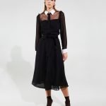 Vestito linea Smart Couture Motivi prezzo 249 euro inverno 2019 2020