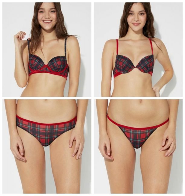 Tezenis intimo natalizio a quadri Tezenis intimo natalizio a quadri