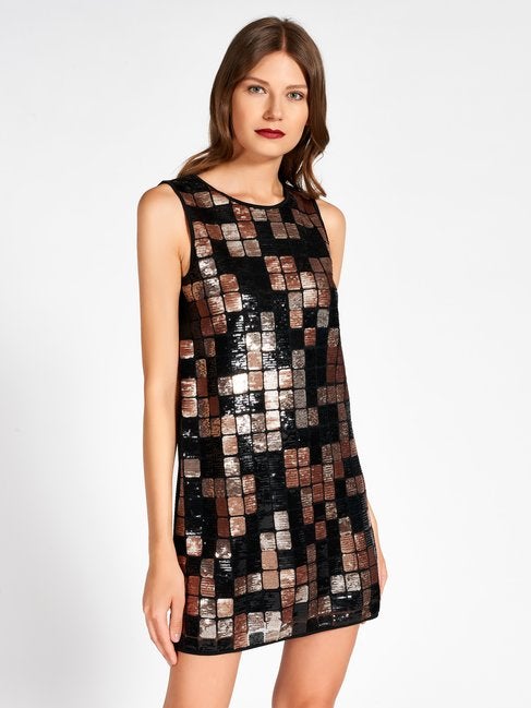 Tubino con paillettes Rinascimento prezzo 109 euro