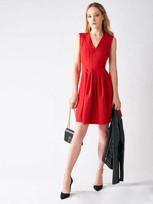Vestito rosso Rinascimento per Natale e Capodanno 2020