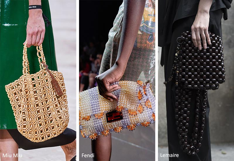 Borse con perline moda primavera estate 2020