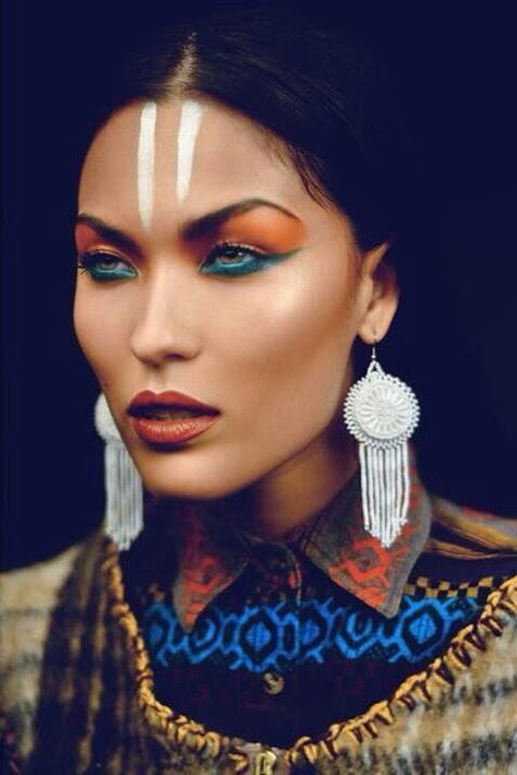 Facile idea trucco per Carnevale donna