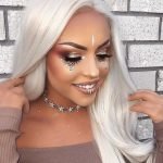 Facile idea trucco viso donna Carnevale stile Coachella
