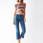 Jeans a zampa Rinascimento collezione primavera estate 2020