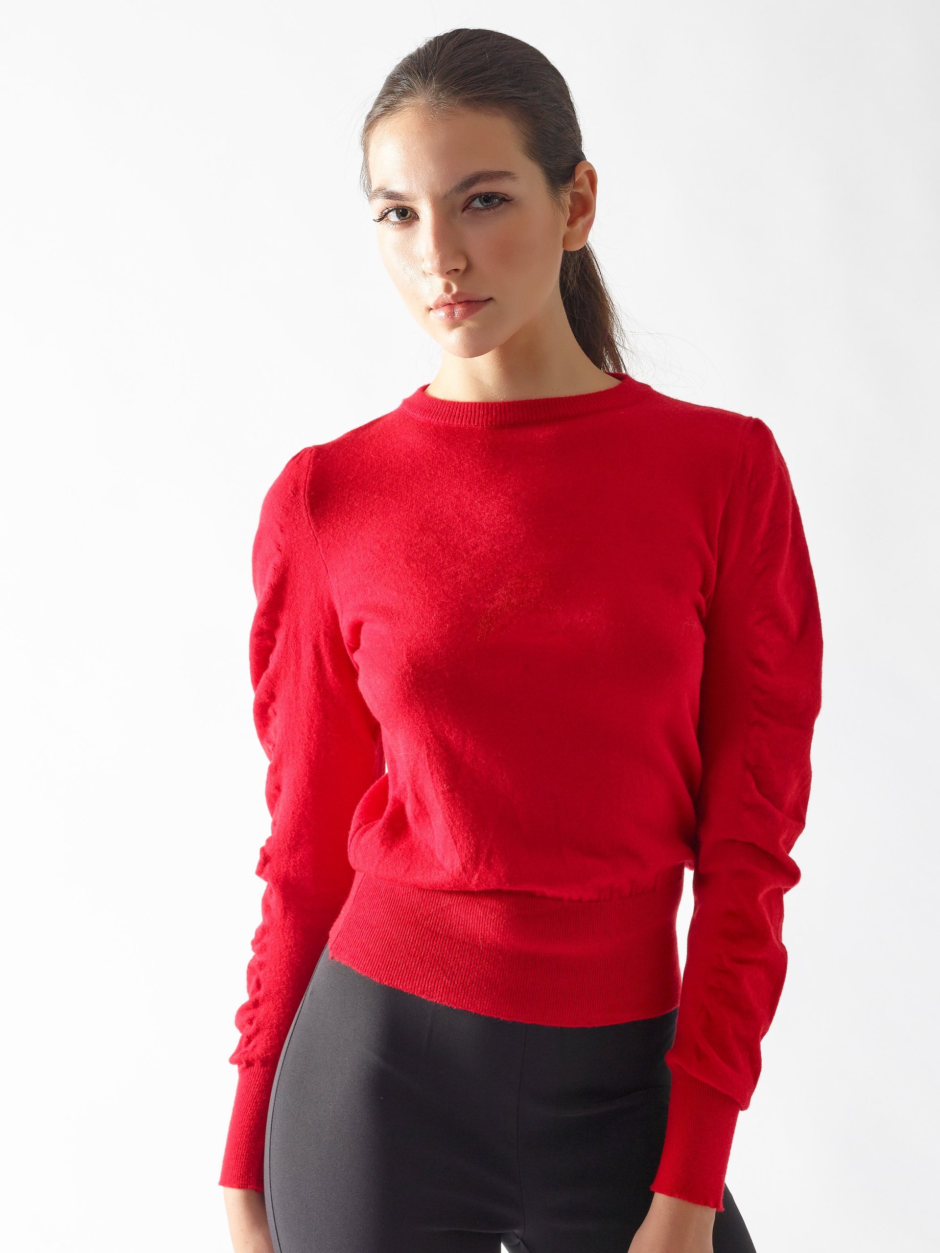 Maglioncino rosso Rinascimento primavera 2020