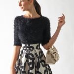 Rinascimento maglia furry colore nero