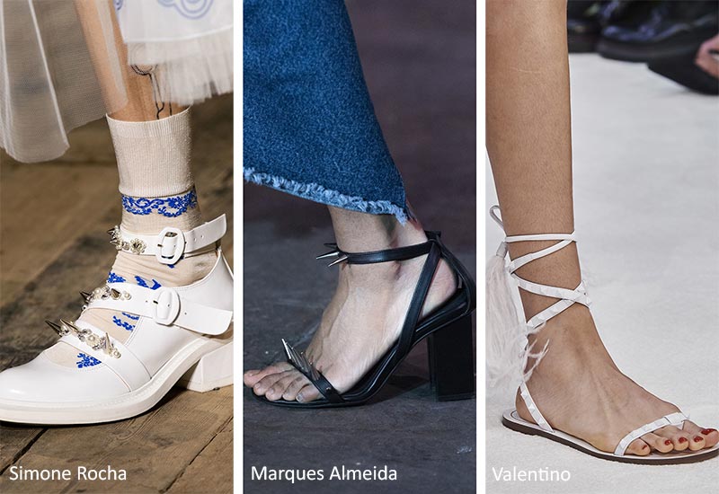 Sandali con borchie moda estate 2020