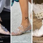 Sandali in PVC trasparente moda estate 2020