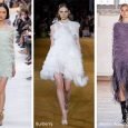 Abiti con piume Tendenze Moda Primavera Estate 2020