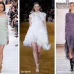 Abiti con piume Tendenze Moda Primavera Estate 2020