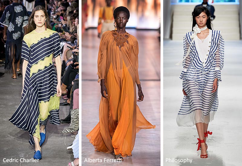 Abiti fluidi Moda primavera estate 2020