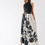 Abito lungo elegante da sera e da cerimonia Rinascimento primavera estate 2020